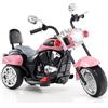 RELAX4LIFE Moto Elettrica a 3 Ruote per Bambini (ROSA)