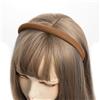 axy Cerchietto per capelli in tessuto con sottili fili metallici, imbottito, splendida fascia per capelli HRK7B (marrone)