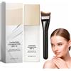 Rakiuty Mira Glow Fondotinta Pelli Mature e Pennello per Fondotinta SPF15 Fondotinta Cambia Colore Impeccabil Fondazione per Trucco che Cambia Colore Naturale Effetto Uniforme e Luminoso a Lunga Tenuta (1PCS)