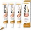 ZYHDFH Crema Viso al Veleno d'Api 3 Pezzi, Crema Antirughe e Anti Age, Crema Idratante e Rassodante per il Viso, Trattamento Viso per Donna e Uomo, Per Pelle Secca e Matura