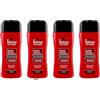 Italy Shop Service INTESA Pour Homme - 4 gel doccia shampoo al ginseng, rivitalizzante, 500 ml, + portachiavi Italy Shop Service in omaggio