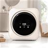 SXQYCH Lavatrice per Biancheria Intima, Lavatrice e Asciugatrice da Appoggio | Tecnologia Risparmio Acqua, Asciugatura Silenziosa 48dB, Cestello Inox, per Viaggi Camper(Wall Mount)