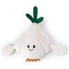 NICI 61868 Mini MagNici Aglio di peluche con calamita, aderisce a superfici metalliche, lavagne magnetiche e manici della borsa diventando un compagno di viaggio, 7 cm, bianco
