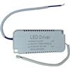 VXDEFP Trasformatore LED Driver LED, Trasformatore LED, Alimentatore LED, Alimentatore for lampadari, Alimentatore for plafoniere, Driver for Scheda Luminosa LED, Facile da installare((40-50W) X2)