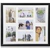 ARPAN, Cornice Multipla in MDF per 7 Foto da 15,2 x 10,2 cm, Nera, 40,5 x 35,2 cm (Larghezza x Altezza)