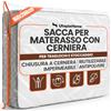 Utopia Home Coprimaterasso Per Trasloco - 160 x 200 x 30 cm, Sacco Per Materasso Durevole e Impermeabile Per il Trasloco, Sacco Per Riporre il Custodia Materasso a Antipolvere e Riutilizzabile