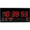 YASTA Orologio Digitale LED da Parete Design Slim Nero