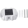 Hemobllo Luce Solare da Percorso LED Ip68 per Patio e Scale | Ricarica Automatica, Accensione Lampeggiante e Spegnimento All'alba, Batteria Integrata 1, 2v 800mah