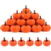 YUEXNKO Décoration Autunnali Zucca,20 Pezzi Mini Zucche Finte Decorative,Mini Piccola Autunnali Zucca Artificiale,Zucche Finte Autunnali per Halloween Decorazioni Festa Halloween Tavolo Tema Autunno