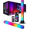Meewata LED Lightbar, musica sinc e funzione temporizzazione, app e telecomando, illuminazione da gioco, decorazione per scrivania, TV, monitor, camera, vacanze