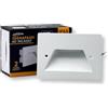 GASIASHOP SRL UNIVERSO ES49-B3C PUNTO LUCE SEGNAPASSO RETTANGOLARE LED AD INCASSO CAMBIA COLORE CCT 3IN1 3W 24° DA ESTERNO IP65