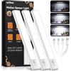 daphomeu Lampada da incasso da cucina con sensore di movimento, illuminazione per | Batteria ricaricabile da 1500 mAh, illuminazione dimmerabile, magnetica e senza foratura, per cucina, scale e armadio
