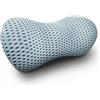 Gusmigus Cuscino Lombare Ergonomico in Memory Foam Ortopedico Cuscino di Supporto Schienale Imbottito Antidolorifico per Auto, Sedia Ufficio, Divano (Blu)