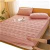 ELYSYSRL Coprimaterasso Matrimoniale Impermeabile con Angoli 180x200 Copri Proteggi Materasso Imbottito Trapuntato Lenzuolo Singolo/Una Piazza e Mezza Morbida Confortevole(Color 4,1PC 200x220cm)
