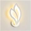 SXHZLY Applique Parete Interno LED 13W 3000K Design a Petali, 1 Pezzo | Luce Bianco Calda, Plafoniera da Parete, Per Camera da Letto, Soggiorno, Corridoio, Bagno, Moderno
