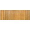 vidaXL Tappeto rettangolare in bambù, antiscivolo, per soggiorno, cucina, corridoio, moderno, naturale, 100 x 300 cm, in bambù