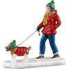 LEMAX Personaggi Passeggiata innevata A Snowy Walk in Resina H6,8x7,4x3,2 cm
