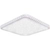 CLICLED Plafoniera Led Soffitto Quadrata 65W Effetto Cielo Stellato 806 Lampada Moderno Luce Bianca Fredda 6500K Lampadario Pannello per Soggiorno Camera da Letto Cucina Salotto Cucina Design