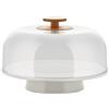 Alessi - Alzata per dolci Mattina - Grigio - Bambù - Designer Big Game