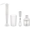 Alessi - Miscelatore ad immersione Plissé - Bianco - Resina termoplastica - Designer Michele de Lucchi