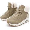 JOMIX Stivaletti Donna Invernali Imbottiti Stivali con Pelliccia Scarpe Sportive Calde Antiscivolo con Cerniera Sneakers Alte Casual