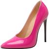 Asterisco Décolleté a Spillo da Donna Tacco Alto Scarpe Appuntito Senza Chiusura Semplici Scarpe da Sera, Numero 33-51