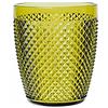 Excelsa Diamond Bicchiere, Plastica, Verde