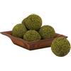 Nearly Natural 4795 Berry Ball, 4 pollici, verde, set di 6