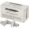 Fixman 983163 10J - Punti metallici zincati, 5000 pezzi, 11,2 x 10 x 1,17 mm, colore: argento
