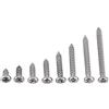 Yosoo Health Gear Set Viti Acciaio Inox M3 Autofilettanti Testa Tonda00 | Fissaggio resistente per legno e plastica, Filetto autofilettante con passo metrico M3, Assortimento viti per mobili fai-da-
