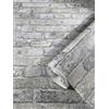 marburg carta da parati 3D grigio mattone effetto pietra motivo rustico per camera da letto soggiorno carta da parati effetto pietra 10,05m x 0,53m 58411 marburg