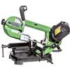Nebes Segatrice a Nastro TM125 INV, Lama 1440x13x0,65mm, Inverter Trasportabile, Taglio 0-60°, 1010W, Base in Alluminio, 73x38x45cm