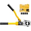 Goddlgjik Pinza idraulica a 8 toni, per tubi compositi, pinza idraulica a 360° con 4 matrici, TH contorno 16-32 mm, per tubi multistrato con raccordi a profilo TH