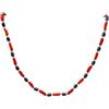 sicilia bedda - Collana Unisex in Corallo Rosso del Mediterraneo - Prodotto Realizzato interamente a mano.