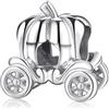LES FOLIES DI PAOLA GRIECO Charm Carrozza Cenerentola Fiabe Zucca per disney in argento 925 - Les Folies per Pandora