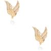 WRITWAA 2 Pz spilla lucida lux marmitta femi accessori sup pearl gioglielli ragazze femal gioelli regali+per+donne Spilla da ragazza gioiello spille con strass coreana
