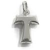 De Bussy Croce argento TAU 29 x 15 mm PL
