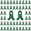CRAFFANCY Spilla a Nastro Verde, 50 Spille da Bavero per la consapevolezza della Salute, Spille Verdi da Bavero per Gioielli smaltati per la Decorazione