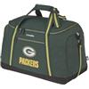 Travelite NFL Borsa da Viaggio Green Bay Packers Taglia L, borsa sportiva grande con scomparto scarpe, funzione zaino e aggancio al trolley, 57 x 35 x 28 cm, 69 L, 0,9 kg