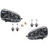 Johns Faro alogeno HSW adatto a VW Golf V 1K 5M 03-09 Set di lampadine L R