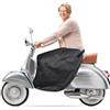 Piashow Protezione per le gambe di scooter, parapioggia, protezione universale per le gambe, in pile invernale, protezione dalle intemperie e dal vento