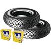 generic 2 Pneumatici 3.50-10 59J S83 + 2 CAMERE COMPATIBILE PER PX 125/150/200