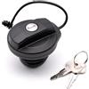 HAOTOM Tappo di rifornimento carburante con serratura Per Land Rover Defender TD5 TD4 TDCi 90 110 130 1999-2016 LR032977 WLD500200