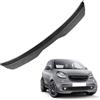 DPONHJ Spoiler sul Tetto Posteriore dell'Auto per Smart fortwo/Brabus fortwo C451 A451 Coupé/Cabrio, Alettone Posteriore per Auto Ala Posteriore, Accessori Esterni Auto,B Carbon Fiber