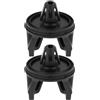 VGOL 2 Clip Di Fissaggio Per Pannello Rivestimento Portiera Auto 510868246 Compatibile Con VW E Compatibile Con Audi Perno Di Fissaggio Interno