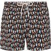 Saint Barth Mc2 Uomo Costume da Bagno Short LIG0003-Negroni Drink Poliestere Nero XXL