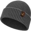 Kremstal Alpakahof Berretto invernale in 100% lana di alpaca, doppia maglia, 2 misure, unisex, commercio equo e solidale, caldo e morbido, traspirante e ipoallergenico, antracite., M