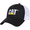Caterpillar - Raised Logo Hats with Embroidered Front And Contrast Mesh Back with Plastic Snapback Closure, Cappellino da Baseball Uomo