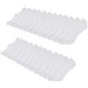 YOJOOM Calzini Fantasmini Uomo Sneaker Calze Taglio Basso Corti，Calze Invisibili Sportive Antiscivolo Cotone