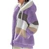 Generico cappotti donna oversize Giubbino Donna Piumino Giacca Autunnale Teddy Cappotto Giubbotto Con Pelo Parka Da Invernale Trench Coat Cappotti a Quadri piumino nero
